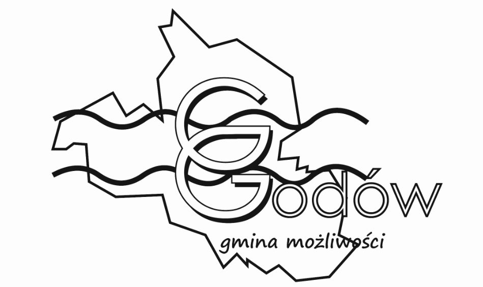 Logo Gminy Godów wersja monochromaryczna